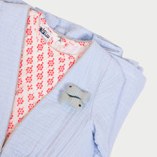 Load image into Gallery viewer, Fish Bisht - Blue Variations