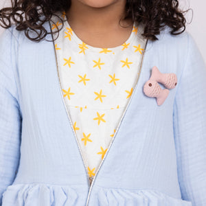 Fish Bisht - Blue Variations